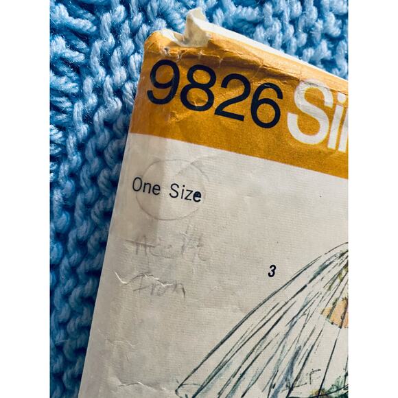 Simplicity sewing pattern  9826 wedding headpiece veil - Picture 2 of 5